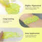 MEICOLY Chameleon Yellow Body Glitter,Chunky Face Glitter for Halloween,Color Changing Mermaid Glitter Face Paint,Holographic Glitter Sequin for Face Body Hair,Festival Party Cheer Glitter Makeup,50ml