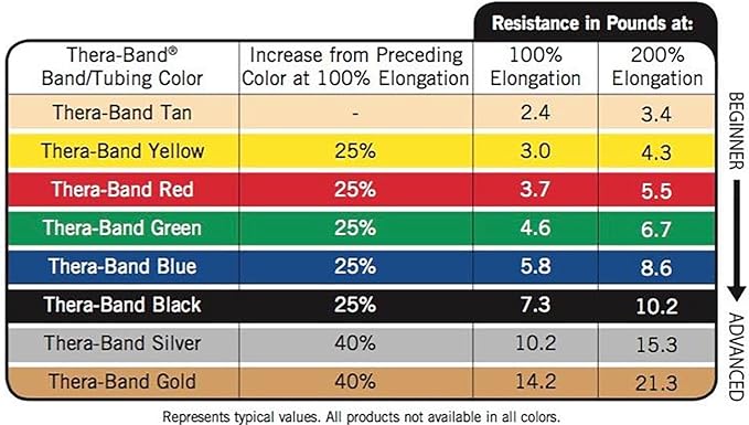 THERABAND CLX Resistance Band with Loops