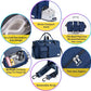 FIORETTO Women's Gym Duffle Bag with Shoes Compartment, 37L Capacity, Ideal for Travel, Gym, Sports, Duffel, Weekender