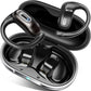 Open Ear Headphones, Bluetooth 5.4 Wireless Earbuds, 50H, Air Conduction Ear buds, HD Stereo Bass Over Ear Earphones with Earhooks, Ultra-Comfort Secure Fit, IPX7 Waterproof Headset for Working Sports