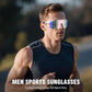 MALIDAK Sports Sunglasses for Mens Women Youth Baseball Sunglasses UV400 Protection Men Cycling Glasses