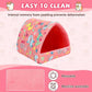 UPINS Guinea Pig Bed, Guinea Pig Hideout Washable Small Animal House Cage Accessories for Dwarf Rabbits Chinchillas Hamsters Hedgehogs Ferrets Bearded Dragons and Rats
