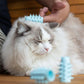 Furr&Purr Cat Brush, Made in the USA, Face Massager, Face Scratcher, Calming Care Comb for Cats, Indoor Cats (1-Pack)