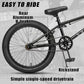 Freestyle BMX Bike, 18 20 Inch Kids Bicycle for 5-13 Years Old Kids and Beginner Level Rider, Multiple Colors