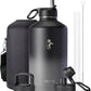 Coolflask 128 oz Gallon Water Bottle Insulated with Straw&3 Lids, Water Jug Large Stainless Steel Metal Vacuum Wide Mouth for Sports, Gym or Office, Non-BPA Keep Cold 48H Hot 24H, Piano Night
