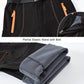 Rdruko Men's Snow Ski Pants Waterproof Insulated Winter Outdoor Snowboard Hiking Fleece Pants with Belt