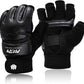 FitsT4 Sports Half Mitts MMA UFC Training Boxing Punch Bag Martial Arts Gloves