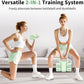 2-in-1 Adjustable Dumbbells Set, 4 Levels Weight Dumbbells Set for Women Men, Each 2.2/3.3/4.4/5.5lb Hand Weights with Kettlebell Form for Home Gym Exercise Training