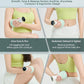 Lymphatic Drainage Massager & Massage Tool with Cellulite Oil, Body Sculpting Machine & Fascia Blaster for Cellulite with Microcurrent, Light, Heat & Vibration, for Legs, Arms & Belly