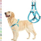 PUPTECK No Pull Dog Harness Soft Adjustable Basic Nylon Step in Puppy Vest Outdoor Walking with ID Tag Medium