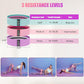 Resistance Bands for Working Out, Exercise Workout Bands for Women & Men, 3 Levels Elastic Stretch Bands for Exercise with Carry Bag for Physical Therapy, Home Fitness, Strength Training, Yoga
