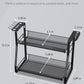 Pawfly Aquarium Tool Organizer, Detachable Metal Fish Tank Accessory Organizer, Aquascaping Tool Storage Rack for Terrariums, Shrimp Tanks & Planted Tanks, Fish Tank Maintenance Tool Holder Shelf