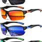 Sports Polarized Sunglasses for Men Cycling Running Fishing UV Protection Sun Glasses Lightweight Half Frame Goggles
