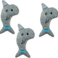 Caitec Presents Nala Cat Simon The Shark - Catnip Toy - Interactive Cat Toy - Chew Toy - Pillow Toy, 3 Pack