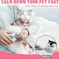 Supet Cat Grooming Hammock, Self-Adhesive Cat Nail Clipper Hammock, Soft Fabric Cat Wrap for Cutting Nails, Quickly Calm Down for Medicine, Teeth Brushing, Ear Cleaning