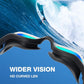 ZIONOR G1 Lite Swim Goggles with Swim Cap Comfortable Anti-fog Swimming Goggles Cap Set for Adult Men Women