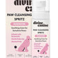 Dog Paw Cleaner - 5.1 Fl Oz of Alcohol Free Paw Cleansing Spray - Made with Rosewater, Aloe, Copaiba Oil, and Lemongrass Oil to Nourish and Clean Paws - Made in The USA