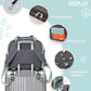 Expandable Pet Carrier Backpack, Cat Carrier Backpacks with Breathable Mesh for Cats Small Dogs Puppies Up to 25 Lbs Airline Approved Waterproof Travel Carrier with Safety Buckle for Hiking & Flights
