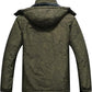 OTU Men's Waterproof Ski Jacket Snowboarding Windbreaker Warm Winter Hooded Mountain Snow Coat