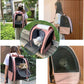 Texsens Pet Carrier Backpack with Window Blind for Small Cats Dogs, Ventilated Design, Safety Straps, Buckle Support, Collapsible, Designed for Travel, Hiking, Winter Outing, Outdoor, Go to Vet
