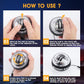 Wrist ball gyroscope forearm trainer, Torque ball, power, automatic start wrist strengthener,