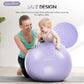 Yoga Ball Pregnancy Ball, 1.7mm Extra Thick Birthing Ball for Pregnancy, 600LB Anti-Burst Exercise Ball for Fitness, Balance, Physical Therapy, Non-Slip Stabil-ity Ball with Bump