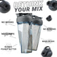 Yeti 2.0 Vortex Blender Shaker Bottle Holds upto 27oz | No Blending Ball or Whisk | USA Made | Portable Pre Workout Whey Protein Drink Shaker Cup | Mixes Cocktails Smoothies Shakes | Top Rack Safe