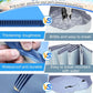 Dog Pool for Large Dogs,Foldable Plastic Pool for Dogs Slip-Resistant (XL - 87'' x 16'')