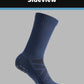 CWVLC Grip Socks Soccer - Cushioned Non-Slip Grippy for Men & Women Athletic - Barre Hospital Sticky Slipper Socks