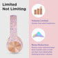 LilGadgets Connect+ Pro Wired Kids Headphones for School w/Microphone, Volume & Noise Reduction Over-Ear Headset w/Cord, SharePort Technology & SoftTouch Padding, Girl Power - Headphones for Kids