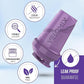 '-2 Pack- 20 oz Protein Shaker Bottles for Protein Mixes - 2x Wire Whisk | Leak Proof Shaker Cups for Protein Shakes and Pre Workout | Protein Shaker Bottle Pack (Purple&Black)