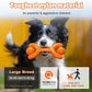 Indestructible Dog Toys for Aggressive Chewers - Heavy Duty Chew Proof Durable Toy for Large Breed Dogs, Interactive Tough Nylon Bone for Boredom Relief & Mental Stimulation,Orange
