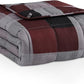 L'AGRATY Weighted Blanket - 48"x72" 15lbs Cooling Breathable Heavy Blanket Microfiber Material with Glass Beads for Adult All-Season Summer Fall Winter Soft Thick Comfort