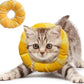 Cat Recovery Soft Collar.Waterproof Soft Recovery Cone Collar. Anti-bite and Anti-Lick Wound Healing Safe Adjustable Elizabethan Collar.(S)