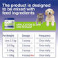 BOCASHI Probiotics for Dogs & Cats, Pet Fermented Nutritional Powder - for Digestive Health, Gut Support, Diarrhea & Constipation, Immune Booster - Natural, Made in USA - 60 Scoops