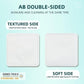 Premium Exfoliating Cotton Pads (60 Count) - 100% Cotton, Extra-Soft and Lint-Free, Durable Squares for Facial, Lip, and Eye Makeup Removal (White A)