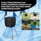 Pitching Machines Cover for Sports Attack Junior Hack Attack Softball Pitching Machine, 600D Waterproof Baseball Pitching Machines Cover, Black