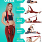 Stretching Strap with Loops - Non Elastic Stretch Band for Physical Therapy, Yoga Strap for Stretching Equipment, Stretch Bands for Exercise and Flexibility - Fascia, Hamstring & Leg Stretcher Belt