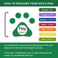PawZ Rubber Dog Boots for Paws up to 1", 24 Total (2 Packs of 12) - All-Weather Dog Booties for Hot Pavement, Snow, Mud, and Rain - Waterproof, Anti Slip Dog Socks - Tiny, Green