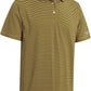 Men's Golf Polo Shirts Short Sleeve Striped Performance Moisture Wicking Dry Fit Golf Shirts for Men