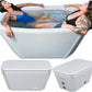 Endurance Cold Plunge 155 Gallon Ice Bath Tub Chiller Compatible Connections Inflatable, Durable, Portable, Insulated Design