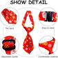 PET SHOW 10pcs Christmas Medium Dog Ties Neckties for Large Dogs Adjustable Holiday Grooming Accessories Neck Ties Bowties Girl Boy Festival Costumes Puppies Cats Photography Party Gift Favor