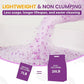NEWORD Crystals Cat Litter Lightly Scented Litter Superior Odor Control 7 lbs Total Soft-On-Paws Low Tracking Dust-Free Purple Silica Gel, Lavender