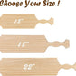 BATTIFE Sorority Paddle - 15 Inch Unfinished Wooden Paddle, Greek Fraternity Paddles, Solid Pine Wood Paddles for Arts Crafts