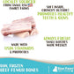 Raw Paws Beef Marrow Bones for Dogs - Split - 4-Inch (24-Count) - Made in USA Frozen Bone for Dogs - Raw Meaty Dog Bones for Small Breeds - Frozen - Split Beef Marrow