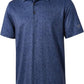 Men's Golf Polo Shirts Short Sleeve Striped Performance Moisture Wicking Dry Fit Golf Shirts for Men