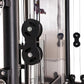 Altas Strength Home Gym Equipment Smith Machine with Pulley System Gym Squat Rack Pull Up Bar Upper Body Strength Training Leg Developer Light Commercial Fitness Equipment Included Accessories 3000Y
