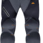 MAGCOMSEN Men's Snow Ski Pants Fleece Lined Water Resistant Winter Pants with 4 Zip Pockets for Snowboard Hiking Outdoor