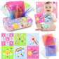 Baby Toys 6 to 12 Months - Tissue Box Toy, Tissue Learning Toys with Alphabet Number Color Sound, Baby Sensory Toy Gifts for 6 9 12 18 Months Old