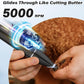 Casfuy Cordless Dog Paw Trimmer - Low Noise Small Dog Clippers with Double Blades USB Rechargeable Grooming Clipper for Dogs Cats and Small Pets for Trimming Hair Around Paws, Eyes, Ears, Face, Rump